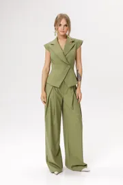 Waistcoat Pirs #6543 olivkovyj