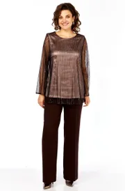 Suit Milora #1407 shokolad
