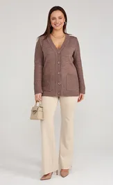 Sweter BONADI 2216 kapuchino