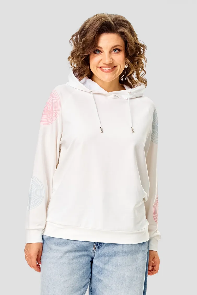 Худи Rumoda арт. 2284 молочный