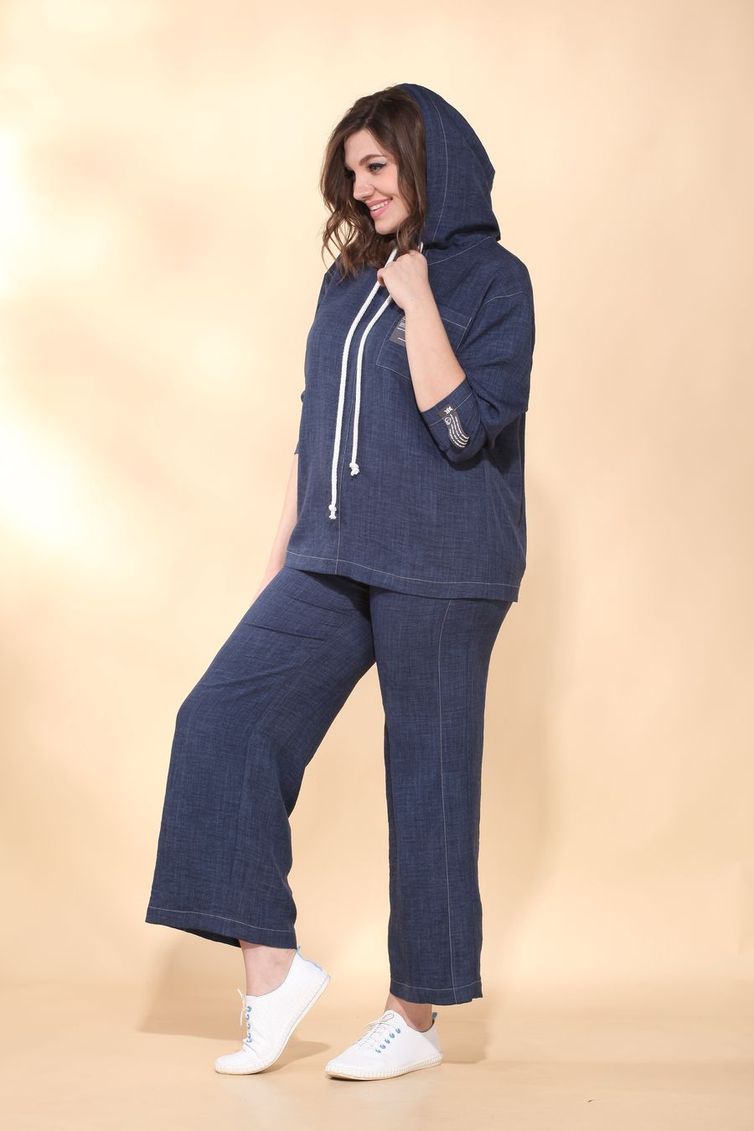 Костюм Vilena-fashion арт. 708 темно-синий