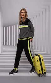 Żakiet Barbara Geratti S4697BG chernyj/salatovyj