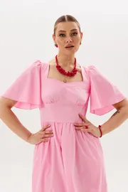 Sukienka Anelli Laurel #1866 pink san
