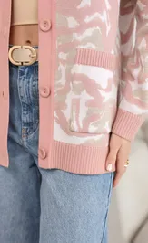 Sweter BONADI BS45 pudra-kapuchino