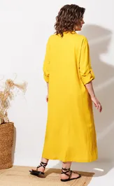 Sukienka Anastasia MAK 1330 zheltyj