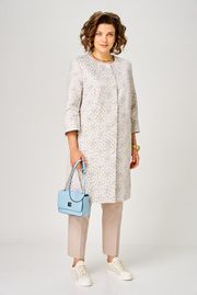 Blazer BelElStyle #727-291 bezhevo-goluboj