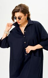 Платье SOVA 11329 синий