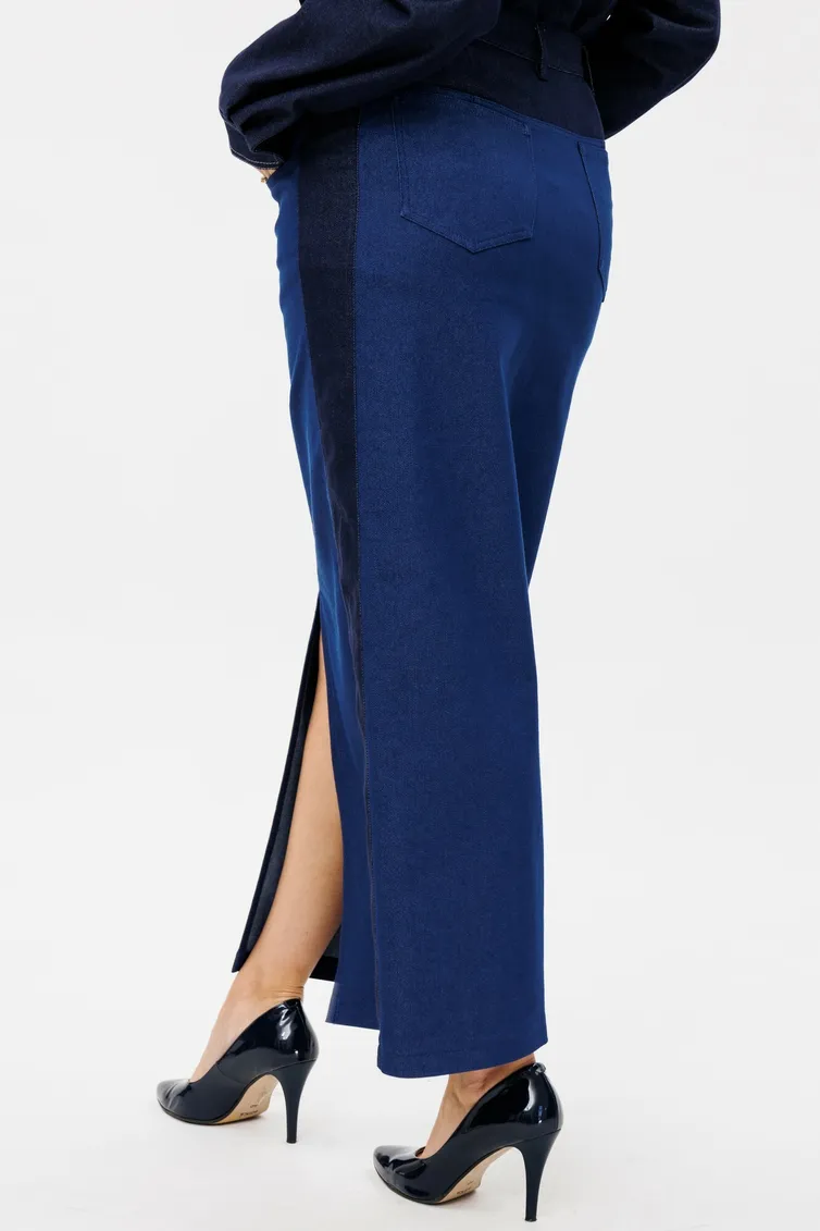Skirt Ma Cherie #2076 sinij
