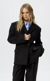 Полупальто Pirs 6221 черный