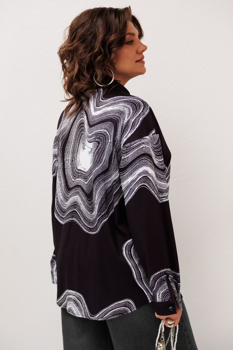 Shirt Anelli Laurel #1514.1 mramornaya rubashka