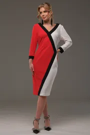 Sukienka Galean Style #955 krasnyj