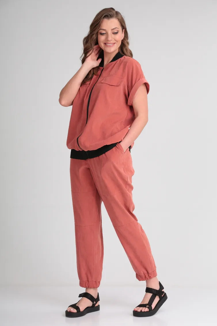 Костюм Michel Chic арт. 1300 терракот