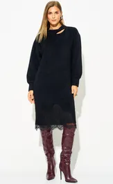 Dress LAIKONY L-694 chernyj