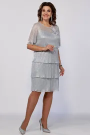 Платье Mira Fashion арт. 4389-7 сереб