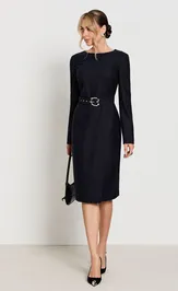 Dress Golden Valley 44368 temno-sinij