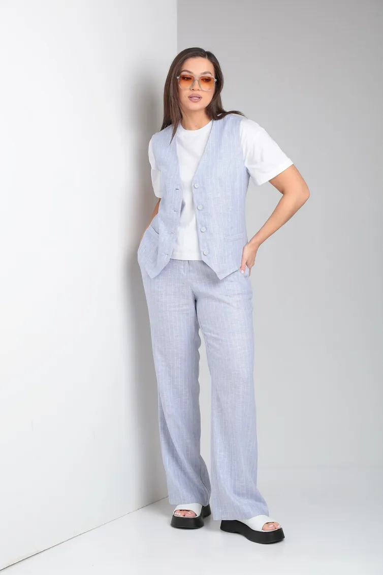 Garnitur Vilena-fashion #966 goluboj
