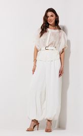 Блузка Люше 4382 молоко