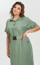 Dress Rishelie 0983 oliv