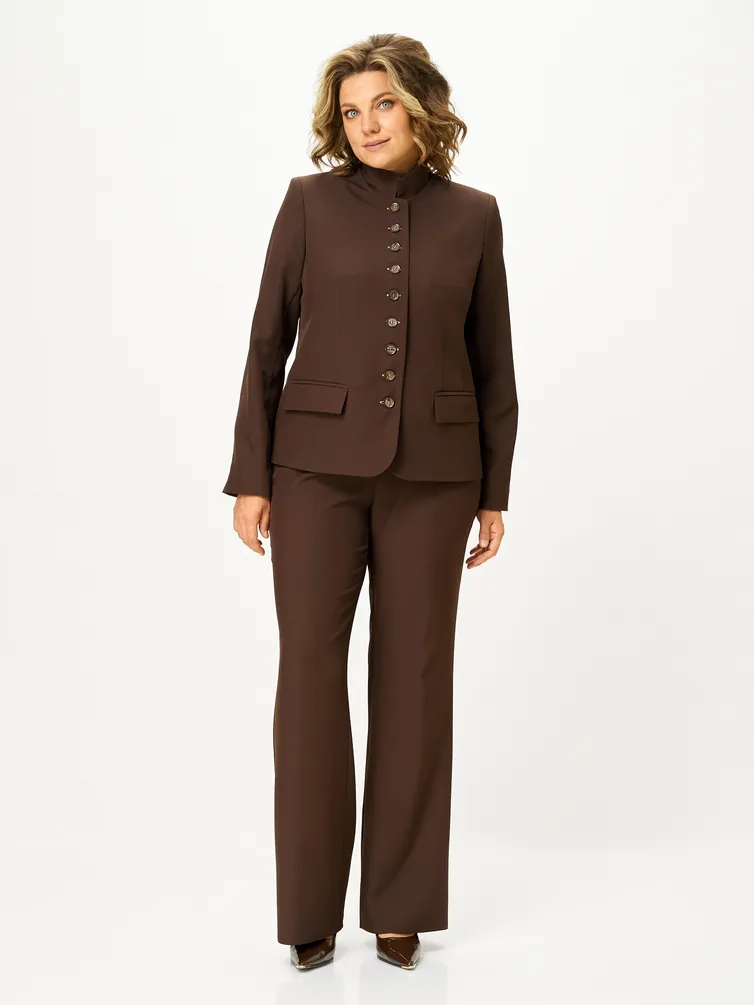Garnitur Vilena-fashion #1180 shokolad