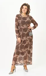 Dress Aira Style 24430 kapuchino