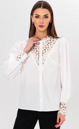 Blouse VIZAVI 728 molochnyj