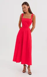 Sukienka V&N fashion 1167_krasnyj