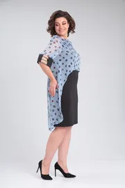 Sukienka Michel Chic #2136 chern, gol