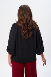 Джемпер GIZART арт. 15345 син бордо желт