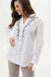 Bluzka MALI #623-044 belyj