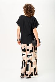 Комплект Michel Chic арт. 1384 песочно-черная графика