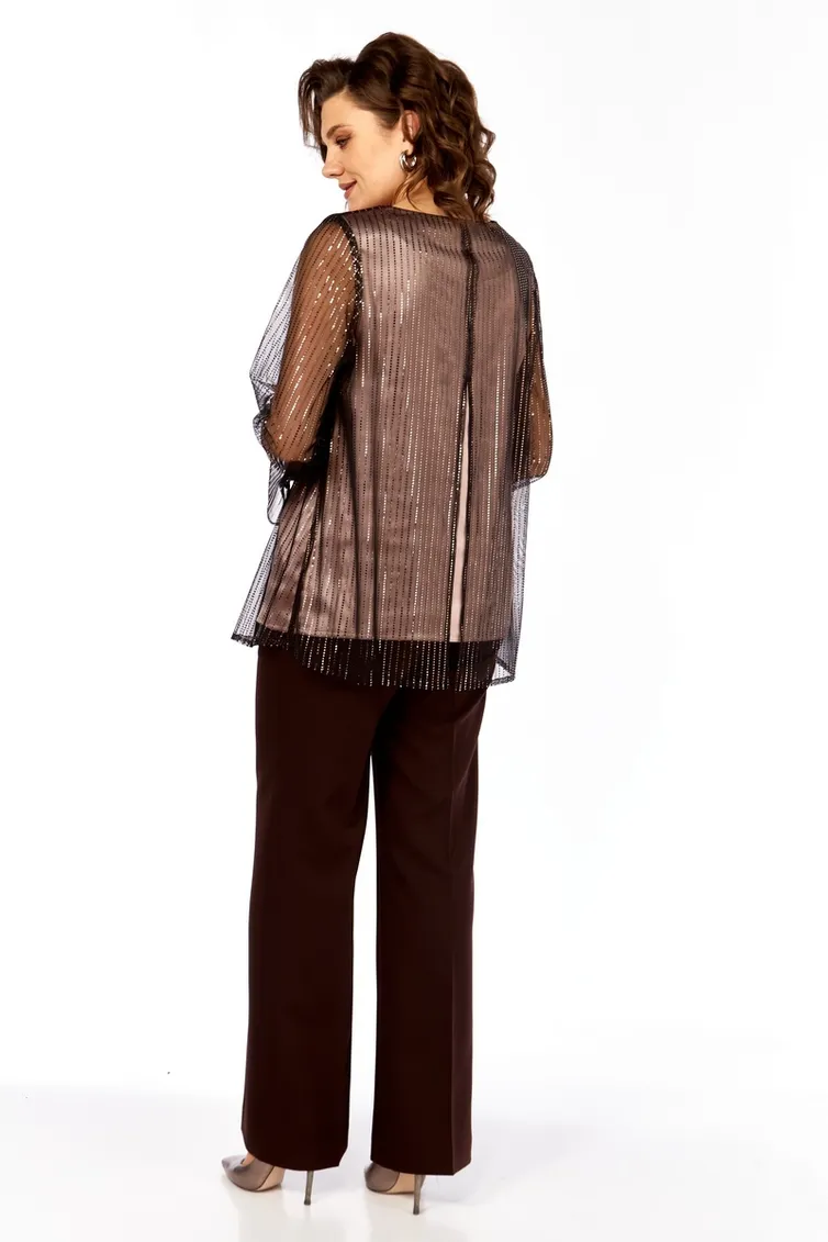 Suit Milora #1407 shokolad