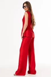 Trousers SILVERSPICE #S-3634 krasnyj