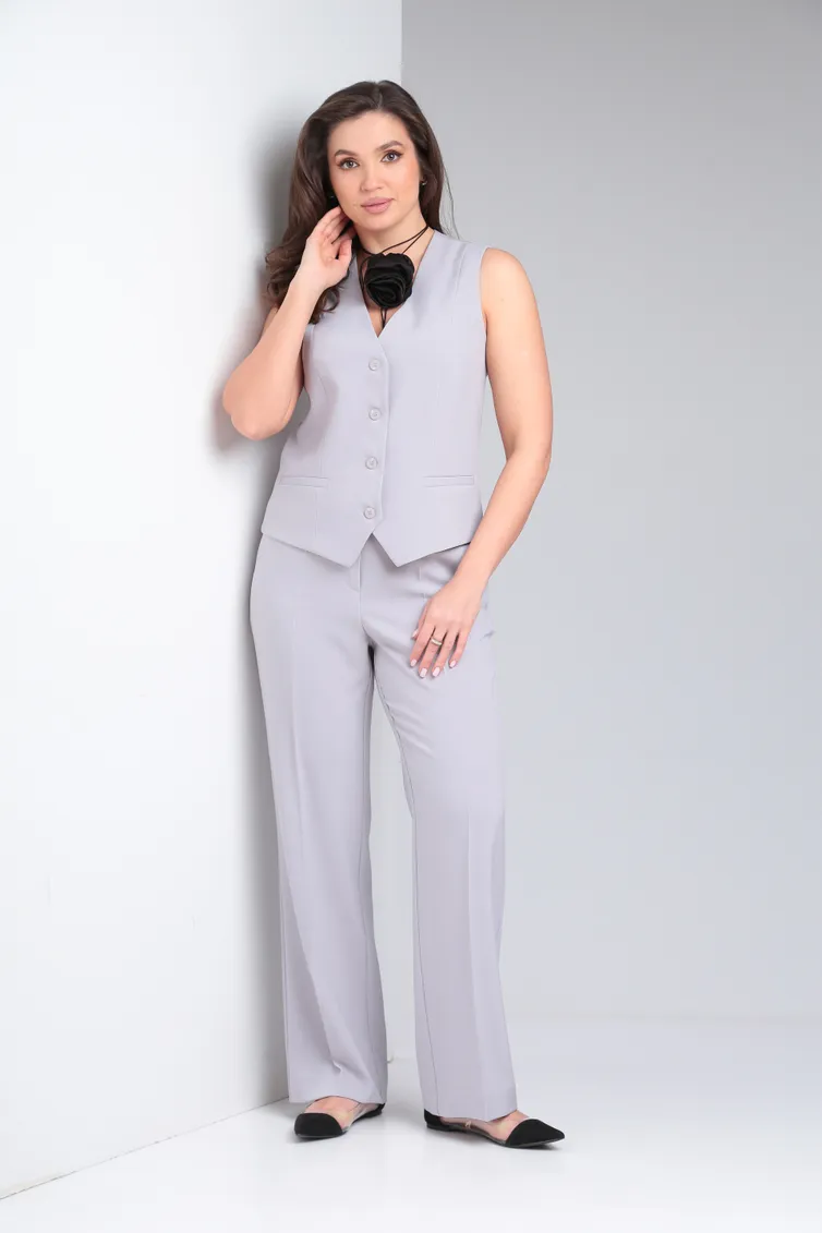 Костюм Vilena-fashion арт. 1120 серый