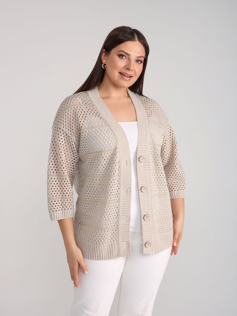 Sweter BONADI #1819 bezhevyj