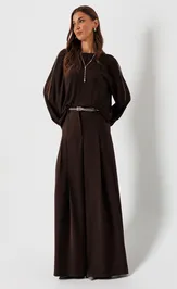 Blouse Люше 4451 shokolad