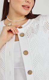 Кардиган BONADI 2187 белый