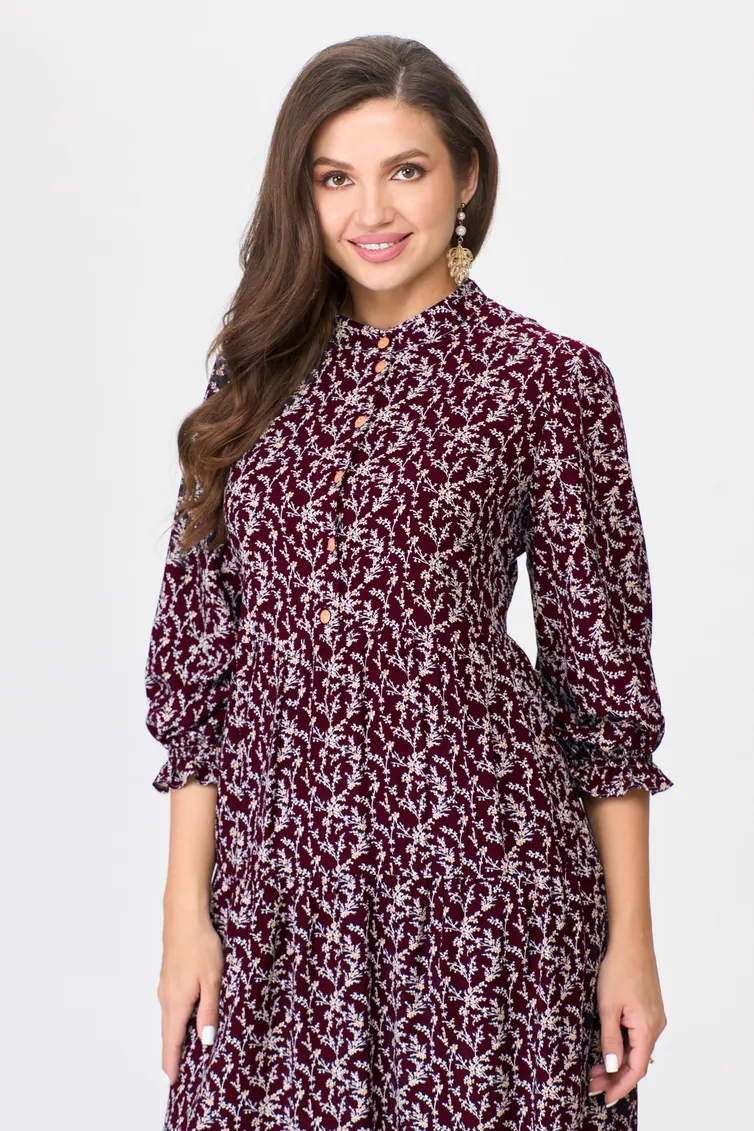 Sukienka Abbi #1010 bordo