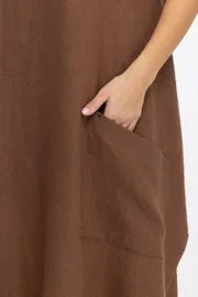Платье FASHION CENTRE арт. Л-4258 коричневый
