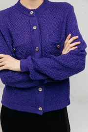 Sweter Romgil #RV0113-ShE5 glubokij fioletovyj