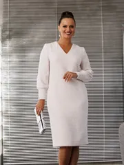 Dress Galean Style #952 persik ornament
