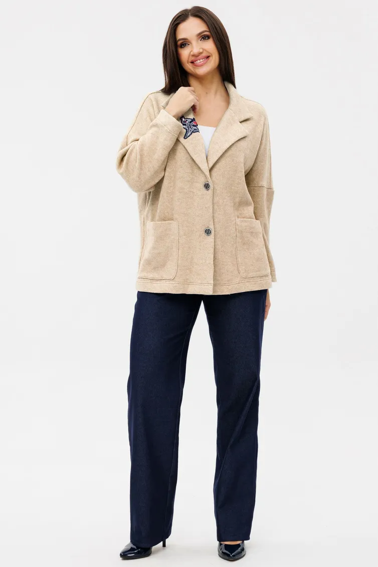 Sweter Ma Cherie #1131 bezhevyj