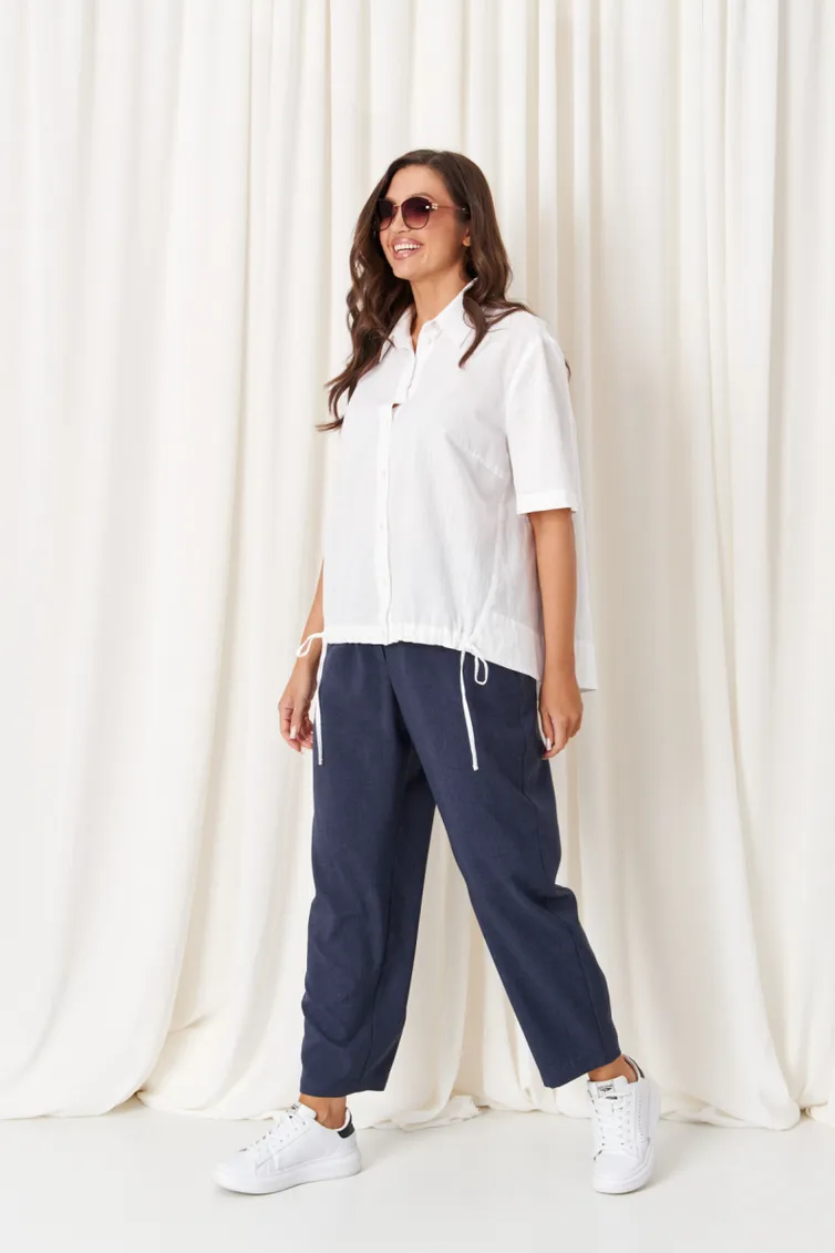 Bluzka PND #87440 belyj