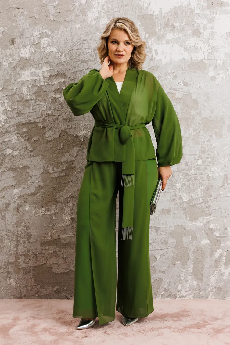 Suit Anastasia #1063.1 travyanoj zelenyj