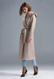 Coat Solei #3229 bezh