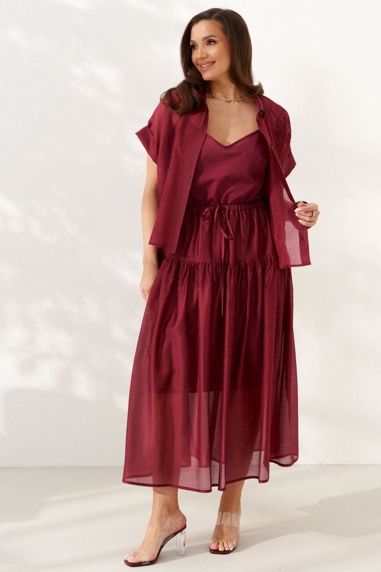 Блузка Alta Moda арт. 1090 бордовый