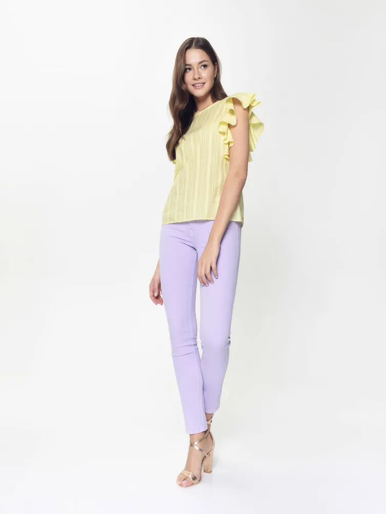 Bluzka Conte Elegant #18S-657TSP pastel yellow 170