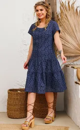 Sukienka Amori 9804 indigo 170