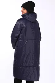 Пальто LS арт. 5018 т.син