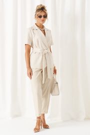 Комплект Beautiful & Free арт. 6446 бежевый + песочная полоска