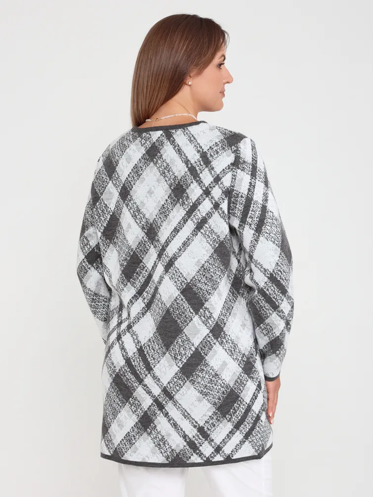 Sweter BONADI #2242 seryj